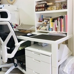  IKEAデスク・チェア セットの画像