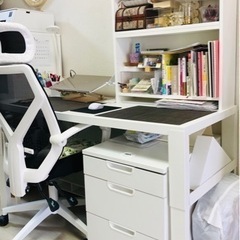  IKEAデスク・チェア セットの画像