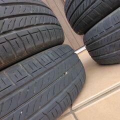 ジャンク 155/65R14 ダンロップ エナセーブ EC300 中古 4本の画像