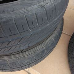 ジャンク 155/65R14 ダンロップ エナセーブ EC300 中古 4本の画像