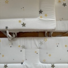 西松屋　ミニベッドガード(星柄)の画像