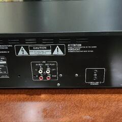 ビクター  ダブル カセットデッキ 家電 オーディオの画像