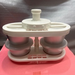 ツインバード プリンヨーグルトメーカー LC-367Wの画像