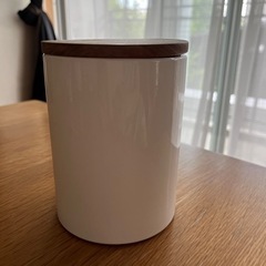 ニトリ 陶器キャニスター コーヒーの画像