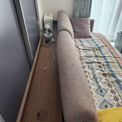 ニトリ ソファベッドの画像