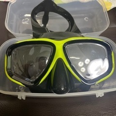 度付きレンズシュノーケルセットの画像