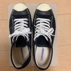 コンバース　ジャックパーセル　ブラック　26.5cm