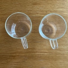 耐熱ガラス　マグカップの画像