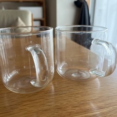 耐熱ガラス　マグカップの画像