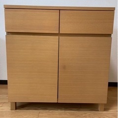 無印良品　オーク材　キャビネット 無印良品 オーク材 キャビネット