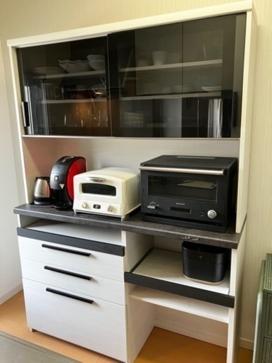 値下げ】食器棚、カップボード キッチン収納