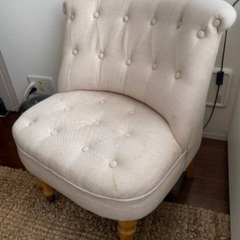 [值下] 美品 イギリス 英国風 チェア 一人用ソファの画像