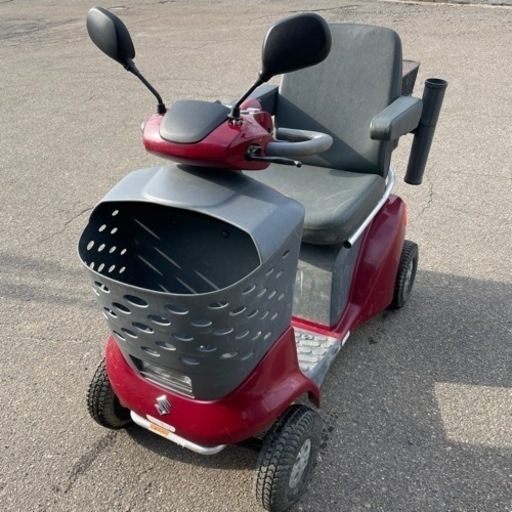 SUZUKI スズキ 電動セニアカー(シニアカー) メタリックレッド