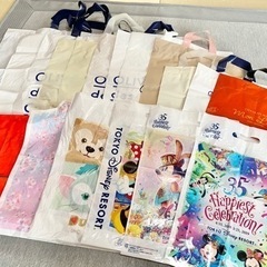 【美品💫】Disney(ディズニー)袋4枚とショップバッグ複数