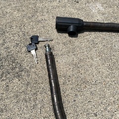 バイク盗難防止ロックロングタイプの画像