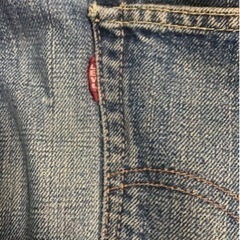 リーバイス 60ｓ 501 ビッグE ボタン裏刻印6 Vステッチ  34×36の画像