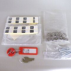 内田洋行 キーケース トランクタイプ 120本収納 鍵ケース 壁掛 キーボックス 施錠装置付 不動産管理 オフィス 駐車場 札幌市 厚別店の画像