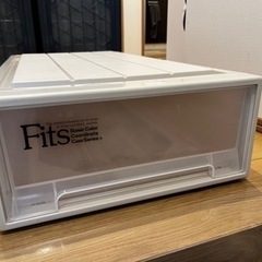 押入れ収納ケース　(衣装ケース、Fitsケース)の画像