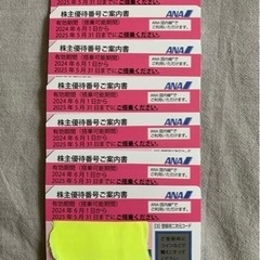 【お取引中】ANA株主優待券×7枚　2025年5月31日まで　グ...