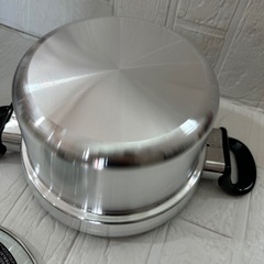 ☆オススメ☆ リンナイ　Rinnai 両手鍋　RTR-300D1 新品未使用品　箱付き　ガス火の画像