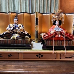 【★１７日迄★】七段雛飾り　フルセット　４個口
