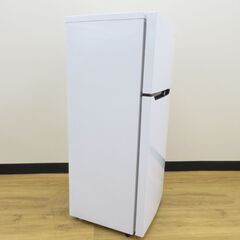 【住所確認必要】Hisence (ハイセンス) 冷蔵庫 直冷式 120L 2ドア HR-B1201 ホワイト 2018年製の画像