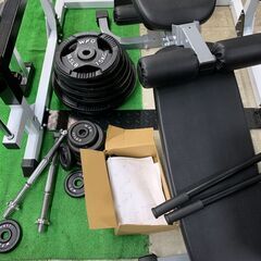 ★来店限定★　WILDFIT　マルチスミスラック　マルチパーパスベンチ&アタッチメントセットの画像