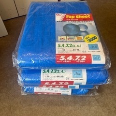 【バラ売り可】ブルーシート5.4×7.2 厚手タイプ