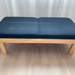 2wayスツール、2人掛け、ベンチソファ