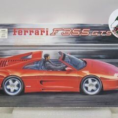 🤖【当時もの】プラモ フジミ 1/24 フェラーリ F355 G...