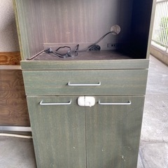 レンジ、炊飯器キャビネット
の画像