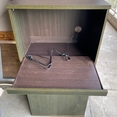 レンジ、炊飯器キャビネット
の画像