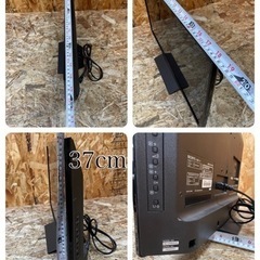 C(6514)SONY ソニー 液晶テレビ KJ-24W450E 24型 24V リモコン付 2018年製 動作OK ブラック 中古品 直接引き取り歓迎 大阪