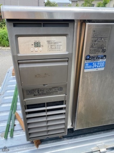 業務用冷蔵庫　フクシマ2ドア