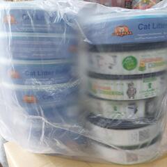 【キャンセルされたので、再出品！】リターロッカーⅡ　猫砂処理ボックス専用カートリッジ１３個（２種）の画像