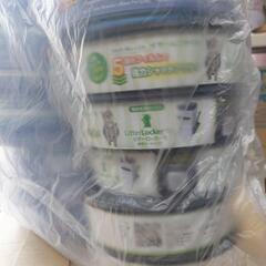 【キャンセルされたので、再出品！】リターロッカーⅡ　猫砂処理ボックス専用カートリッジ１３個（２種）の画像