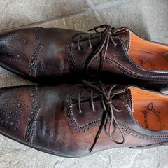 サントーニ Santoni 革靴 状態良好の画像