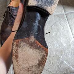 サントーニ Santoni 革靴 状態良好の画像