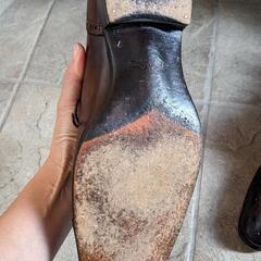 サントーニ Santoni 革靴 状態良好の画像