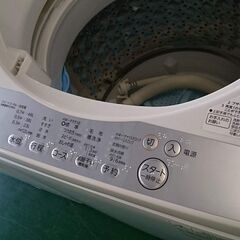 【愛品倶楽部柏店】保証充実 東芝 2019年製 5.0kg 全自動洗濯機 AW-5G6の画像