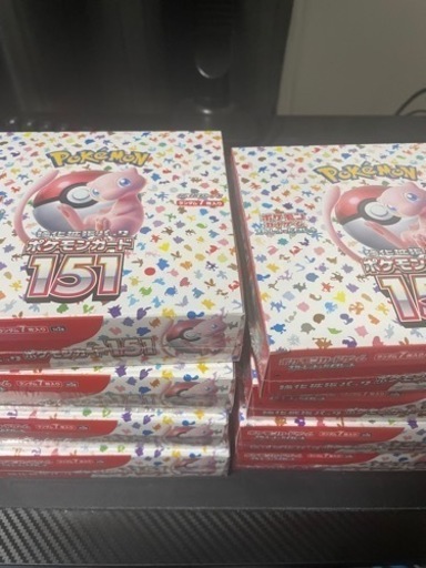 ポケモンカード151 シュリンク付き 8BOX