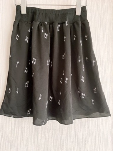 新品 タグ無し MILK 音符柄 スカート
