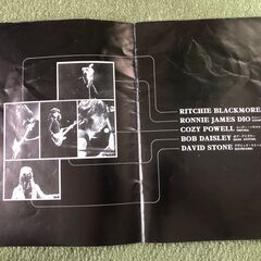 レインボー　1978 来日コンサートパンフレットの画像