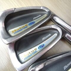 ゴルフクラブ アイアン10本セット 中古 ミズノ Notus SYNCHROTURN 3～9.FW.PW.SW FLEX7 中古 苫小牧西店の画像