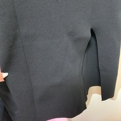 レディース　ワンピース　スリット　黒の画像