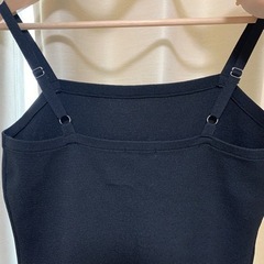 レディース　ワンピース　スリット　黒の画像