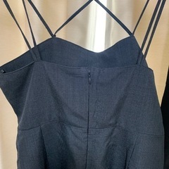 レディース　ワンピース　スリット　黒の画像