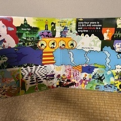 LPレコード洋楽　ビートルズ　イエローサブマリンの画像