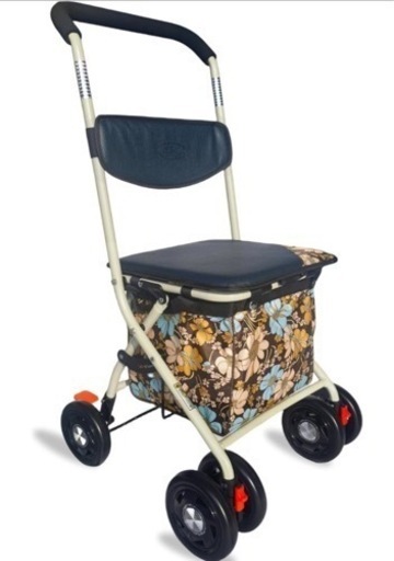 【未使用品】シルバーカー　手押し車　ショッピングカート