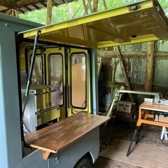 大幅値下げ👀‼️ミラウォークスルーバン　キッチンカー　移動販売車　今月中にご成約して頂ければ表示金額からさらに10万円お値引きいたします　の画像